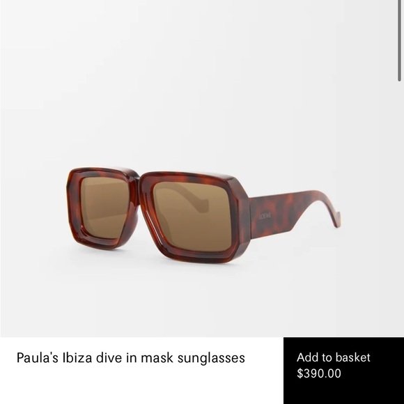 Loewe Accessories - Loewe paulas ibiza dive in mask sunglasses